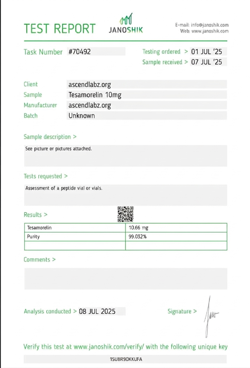 Tesamorelin